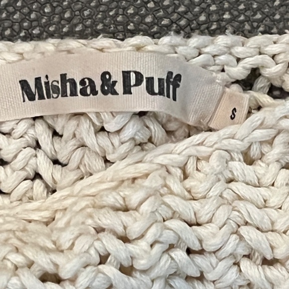 Misha and puff women’s net stitch sweater - Picture 3 of 3